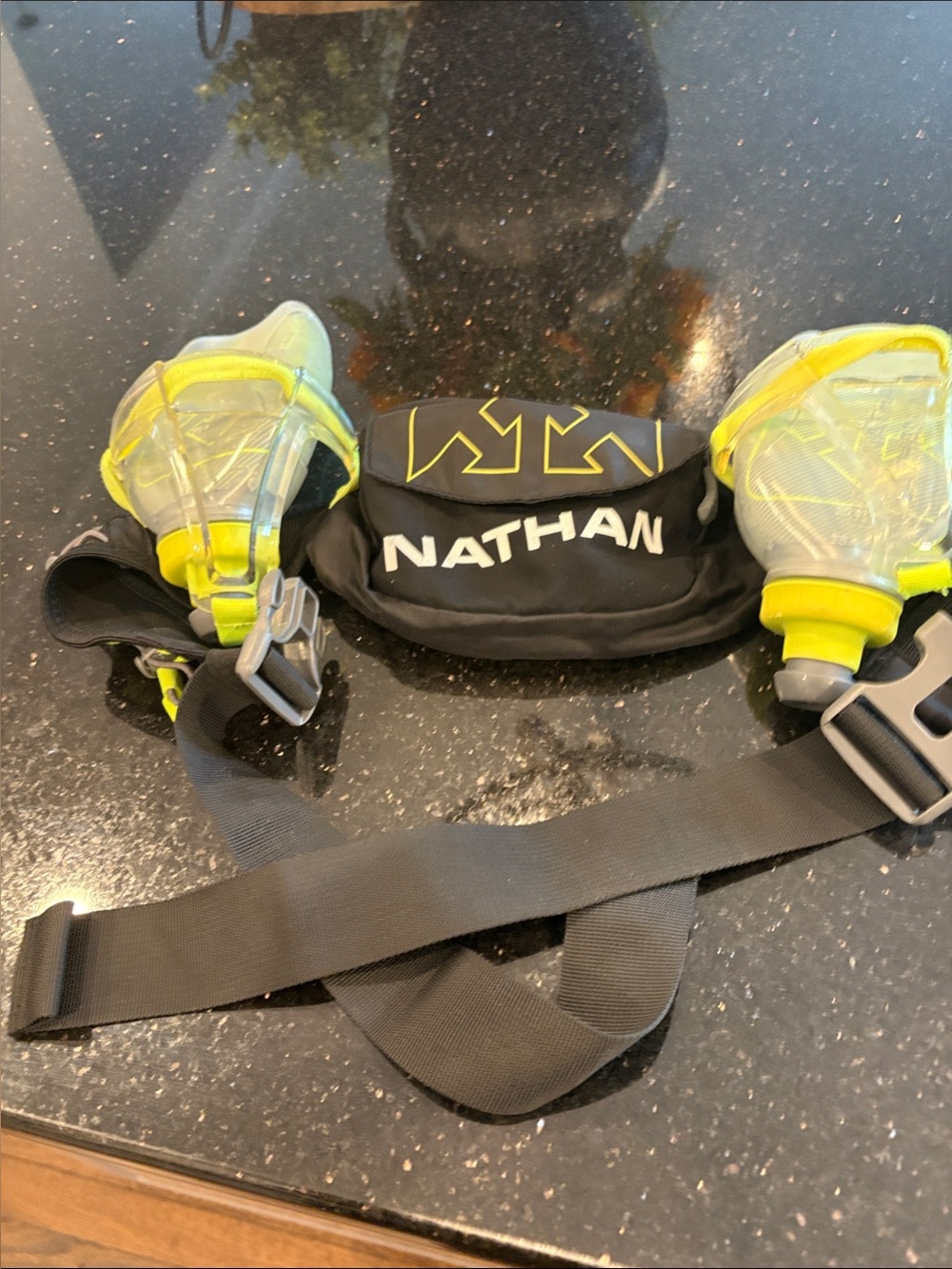 Natan Black Belt with Neon Yellow Float Pods